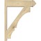 Ekena Millwork Balboa Rough Sawn Arts and Crafts Outlooker, Douglas Fir, 8"W x 30"D x 38"H OUT08X30X38BOA03RDF - alternate 4